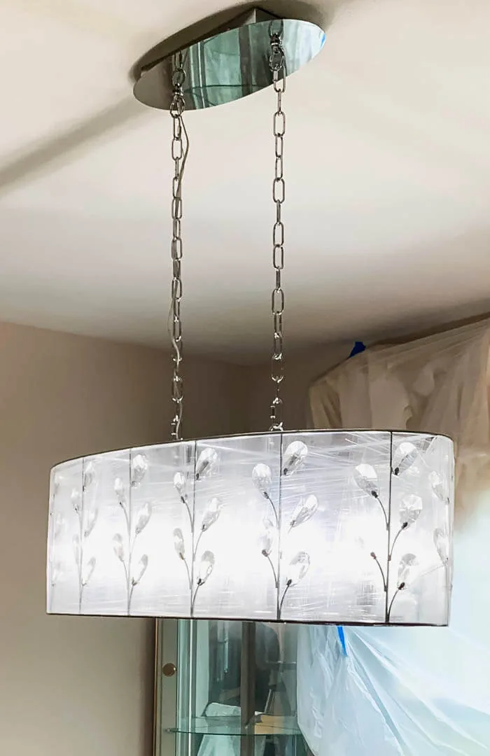Modern pendant light fixture installed by Tritan electricians